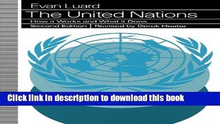 Ebook The United Nations: How it Works and What it Does Free Online