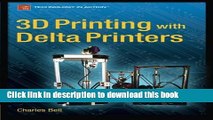 Ebook 3D Printing with Delta Printers Free Online