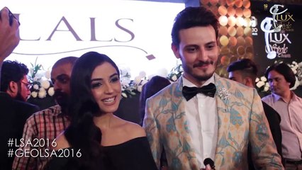 Maya Ali and Osman Butt share Their Thoughts about Lux Style Awards 2016