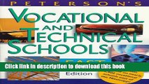 Books Peterson s Vocational and Technical Schools: East 1998 Full Online