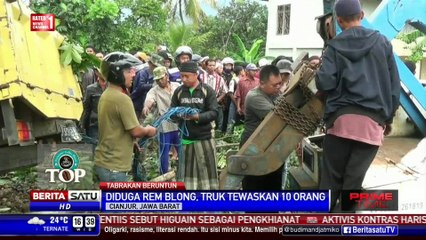 Descargar video: Sepuluh Tewas dan Tujuh Kritis dalam Kecelakaan di Cianjur