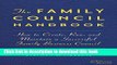 Books The Family Council Handbook: How to Create, Run, and Maintain a Successful Family Business