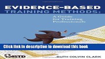 Ebook Evidence-Based Training Methods: A Guide for Training Professionals Free Online