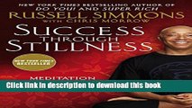 Books Success Through Stillness: Meditation Made Simple Free Download
