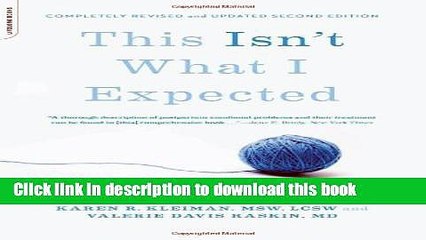 Books This Isn t What I Expected [2nd edition]: Overcoming Postpartum Depression Free Online