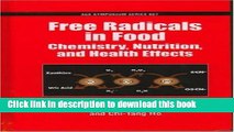 Books Free Radicals in Food: Chemistry, Nutrition and Health Effects (ACS Symposium Series) Free