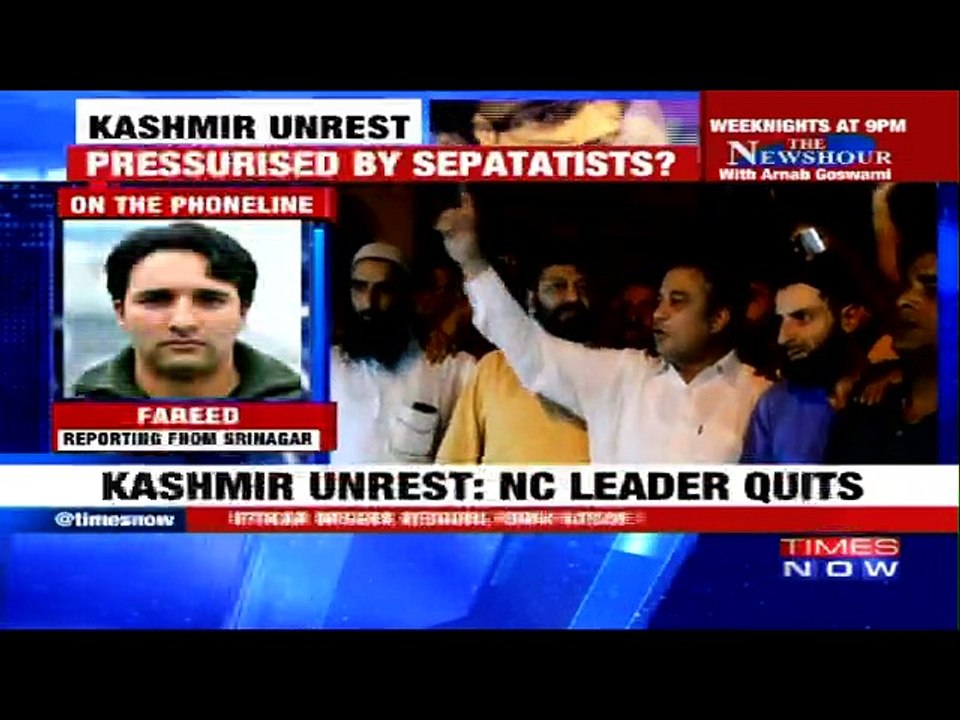 NC Leader Iftikhar Misger QUITS Mainstream Politics