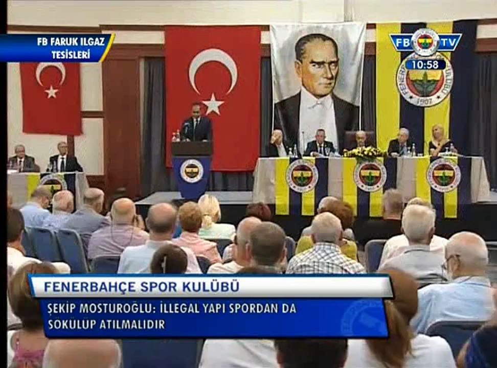Şekip Mosturoğlu: “Bu illegal yapının ele geçiremediği son kale Fenerbahçe Spor Kulübü’dür”