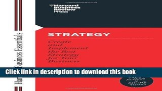 Ebook Strategy:  Create and Implement the Best Strategy for Your Business Free Online