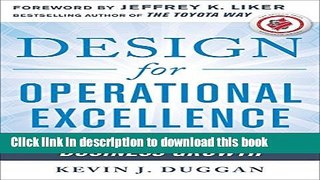 Books Design for Operational Excellence: A Breakthrough Strategy for Business Growth Free Online