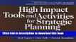 PDF  High Impact Tools and Activities for Strategic Planning: Creative Techniques for Facilitating