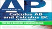 Download  Preparing for the AP Calculus AB and Calculus BC Examinations  Free Books
