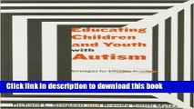 Ebook By Richard L. Simpson - Educating Children and Youth with Autism: Strategies for Effective