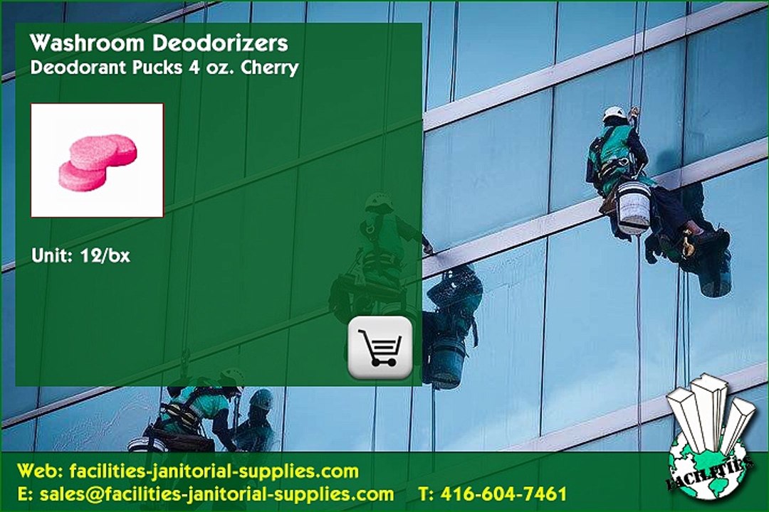 Toronto Distributor |  Washroom Deodorizers: Deodorant Pucks 4 oz. Cherry