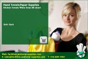 Toronto Distributor |  Hand Towels/Paper Supplies: Kitchen Towels White Swan 80 sheet