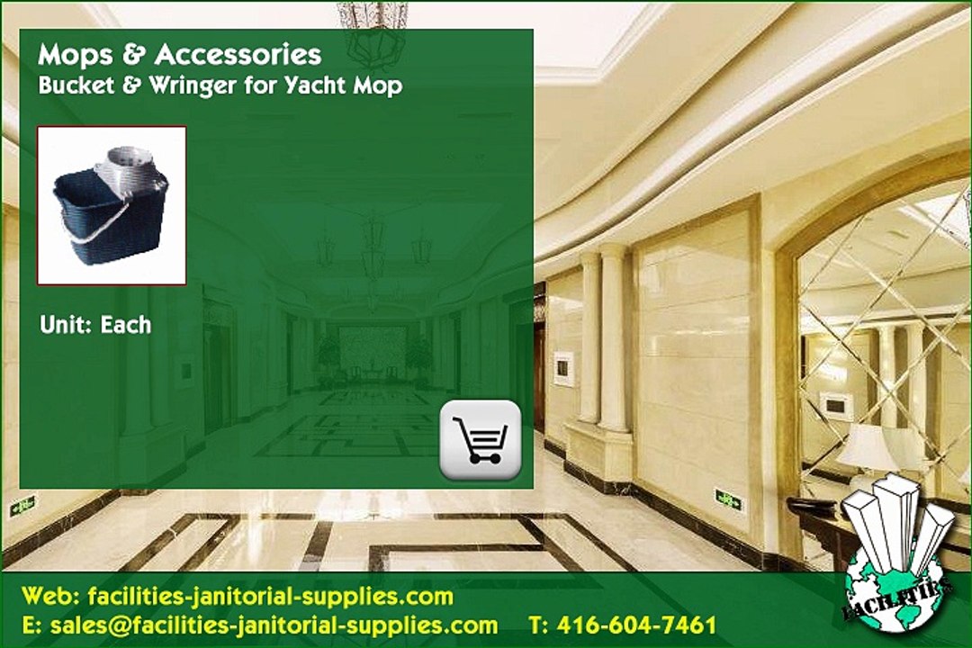 Toronto Distributor |  Mops & Accessories: Bucket & Wringer for Yacht Mop