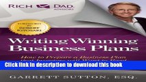 Books Writing Winning Business Plans: How to Prepare a Business Plan that Investors Will Want to