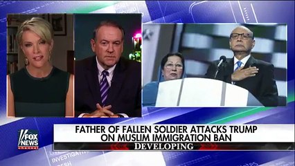 Huckabee responds to Muslim father featured at DNC