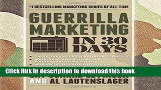 Ebook Guerrilla Marketing in 30 Days Free Online