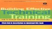 Ebook Building Effective Technical Training: How to Develop Hard Skills Within Organizations Full