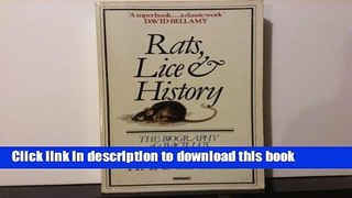 Ebook Rats, Lice and History (Papermac) Full Online
