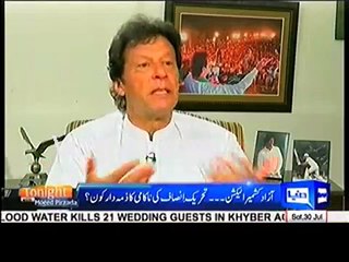 We Were Not Expecting Our Win in AJK, Always Sitting Govt Wins There - Imran Khan