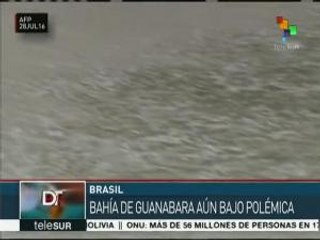 Brasil: atletas denuncian que Bahía de Guanabará aún no está saneada