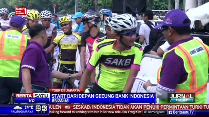 Tour de Jakarta untuk Pemanasan Tour de Singkarak