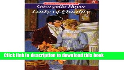 [Read PDF] Lady of Quality (Signet) Ebook Online