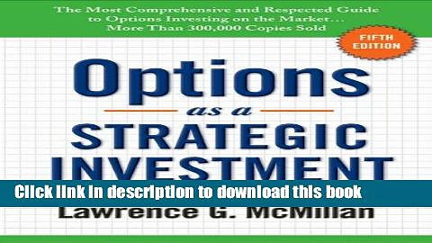 Ebook Options as a Strategic Investment Full Online