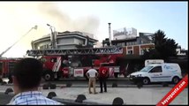 İstanbul Ataşehir'de Ataşehir Sütçüoğlu Caddesi'nde büyük yangın