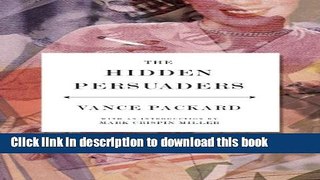 Ebook The Hidden Persuaders Full Download