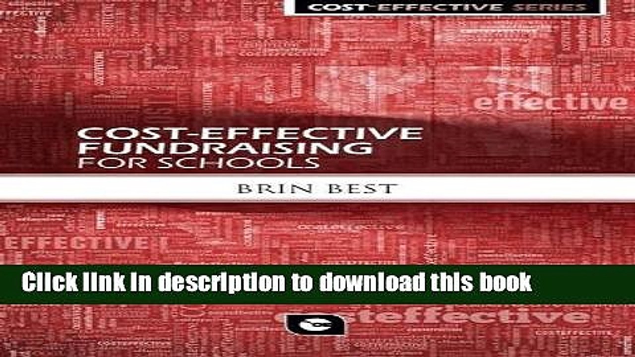 Books Cost Effective Fundraising for Schools (Cost Effective Series) Free Online
