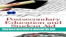 Books Postsecondary Education and Student Aid (Education in a Competitive and Globalizing World)