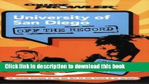 Books University of San Diego: Off the Record (College Prowler) (College Prowler: University of