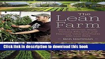 Books The Lean Farm: How to Minimize Waste, Increase Efficiency, and Maximize Value and Profits