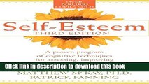 Books Self-Esteem: A proven program of cognitive techniques for assessing, improving and
