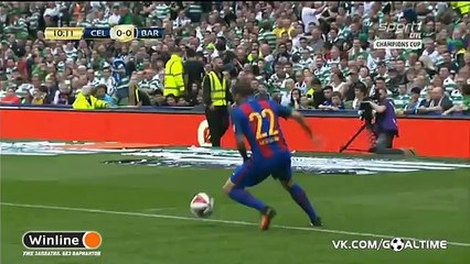 Arda Turan Goal HD - FC Barcelona 1-0 Celtic 30.07.2016