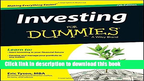Ebook Investing For Dummies Free Online