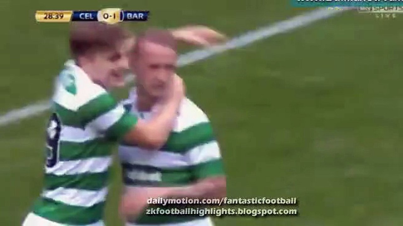 Leigh Griffiths Goal HD - Celtic 1-1 Barcelona - 30-07-2016