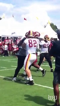 Day 2 at Redskins training camp