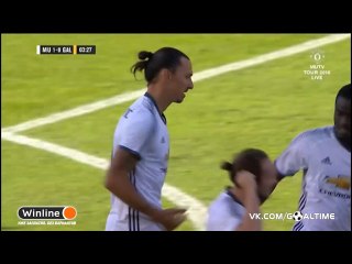Zlatan Ibrahimovic Amazing Goal HD - Manchester United vs Galatasaray 1-0
