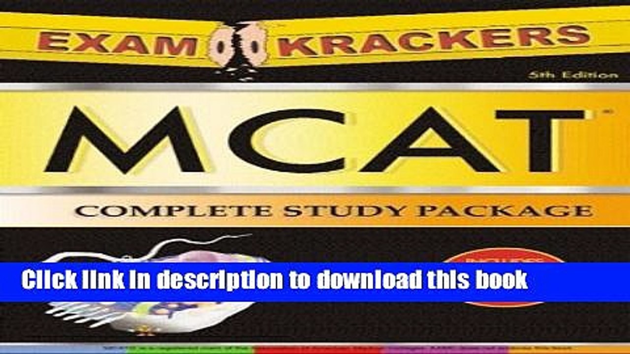 Ebook Examkrackers MCAT: Complete Study Package (Examkrackers) Full Online