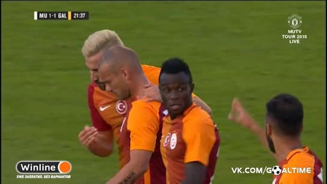 Sinan Gumus Goal HD - Galatasaray 1-1 Manchester United 30.07.2016
