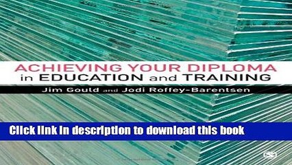 Books Achieving your Diploma in Education and Training Free Online