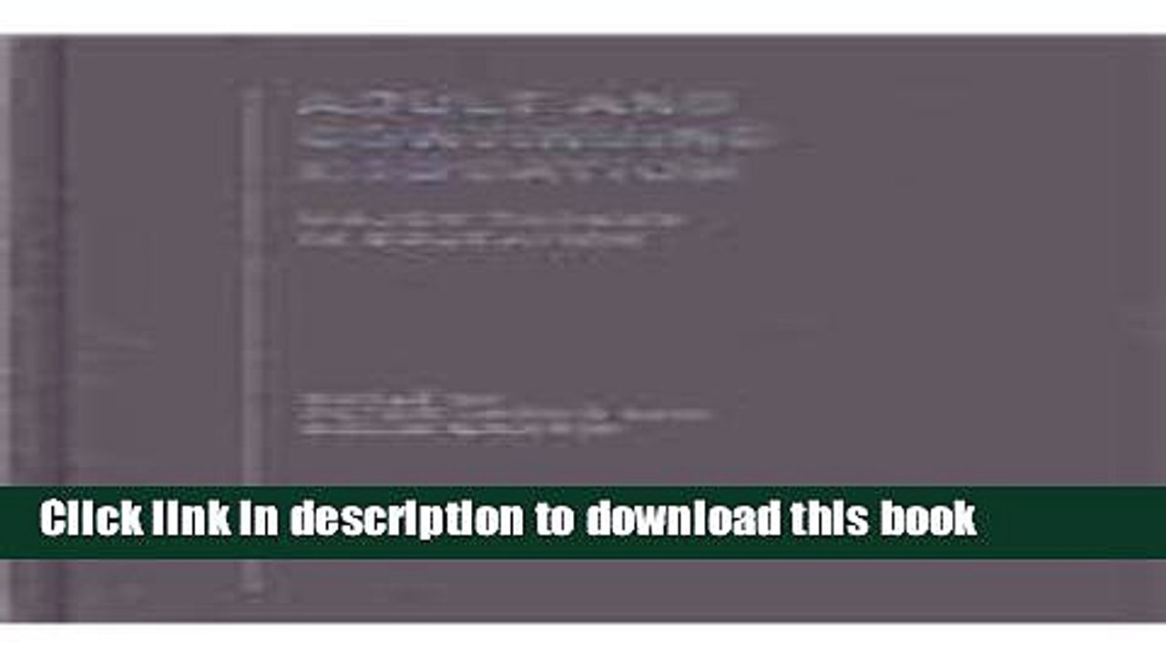 Books Adult and Continuing Education: Major Themes in Education Full Online