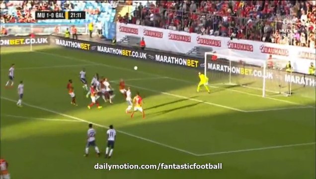 Sinan Gümüs Goal HD - Manchester United 1-1 Galatasaray 30.07.2016