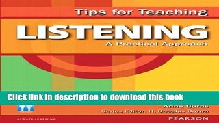 Ebook Tips for Teaching Listening: A Practical Approach Full Online