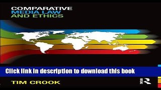 Books Comparative Media Law and Ethics Full Online