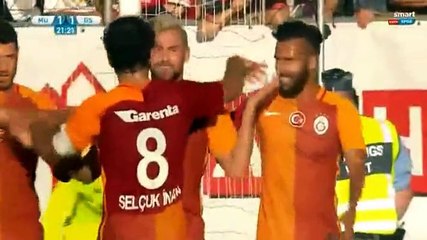 Sinan Gumus Goal - Manchester United 1-1 Galatasaray - 30-07-2016